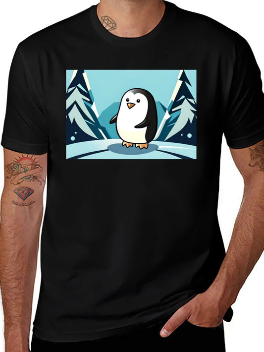 Penguin T-Shirt - Cool Cartoon Design