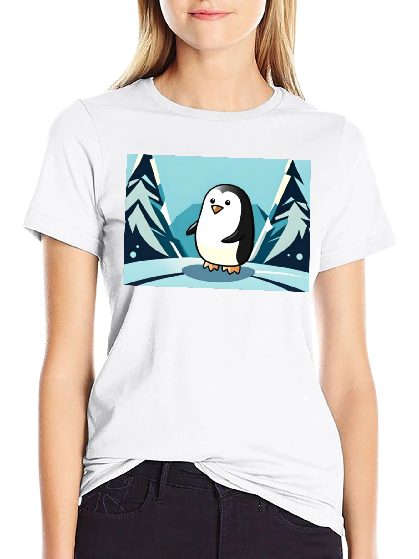 Penguin T-Shirt - Cool Cartoon Design