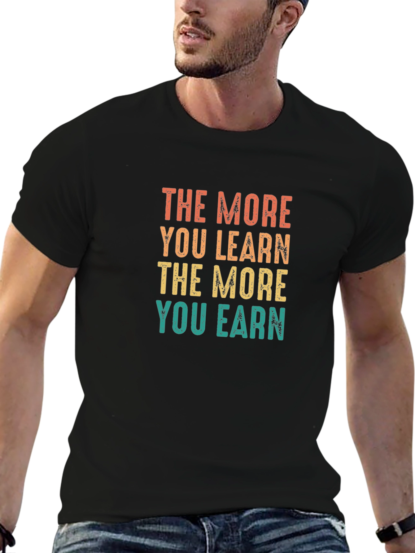 The More You Learn T-Shirt