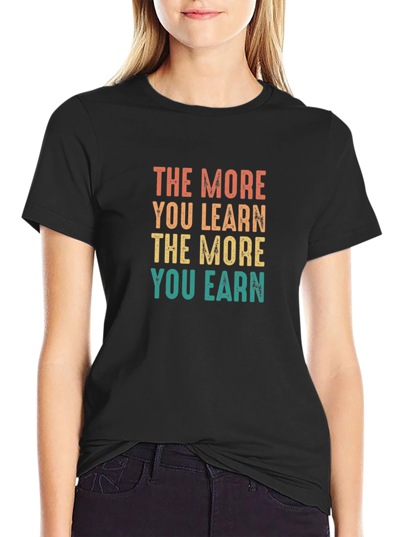 The More You Learn T-Shirt