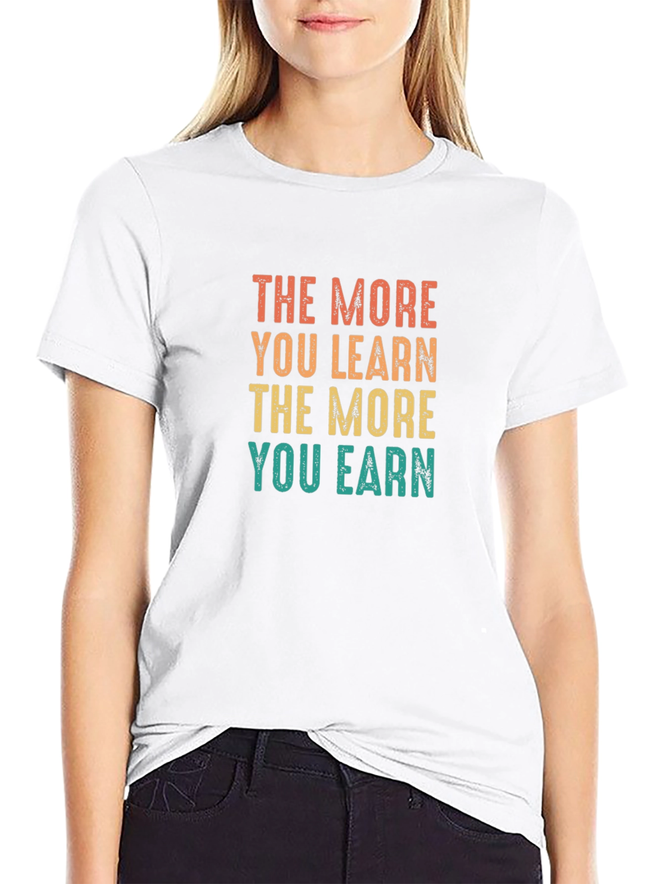 The More You Learn T-Shirt