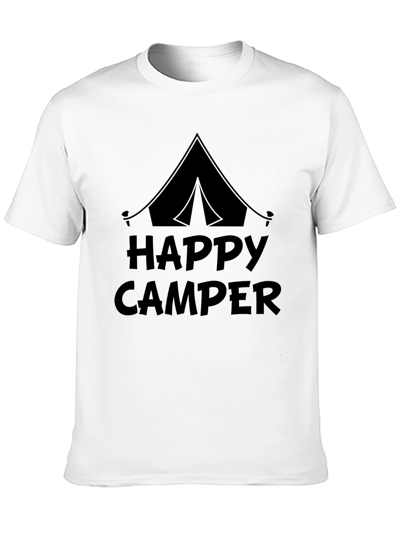 Happy Camper T-Shirt - Camping Adventure Tee