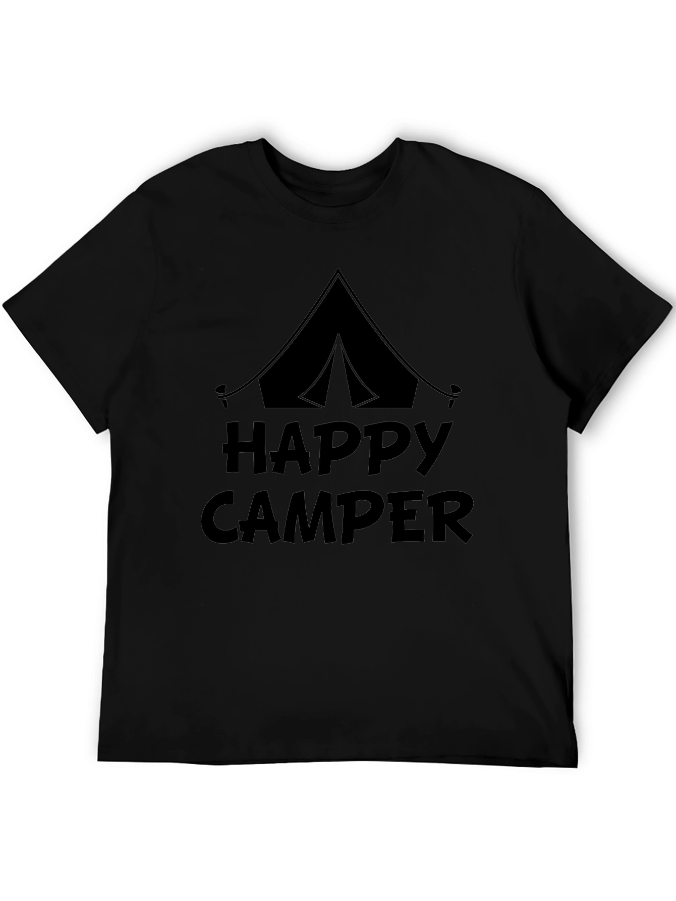 Happy Camper T-Shirt - Camping Adventure Tee