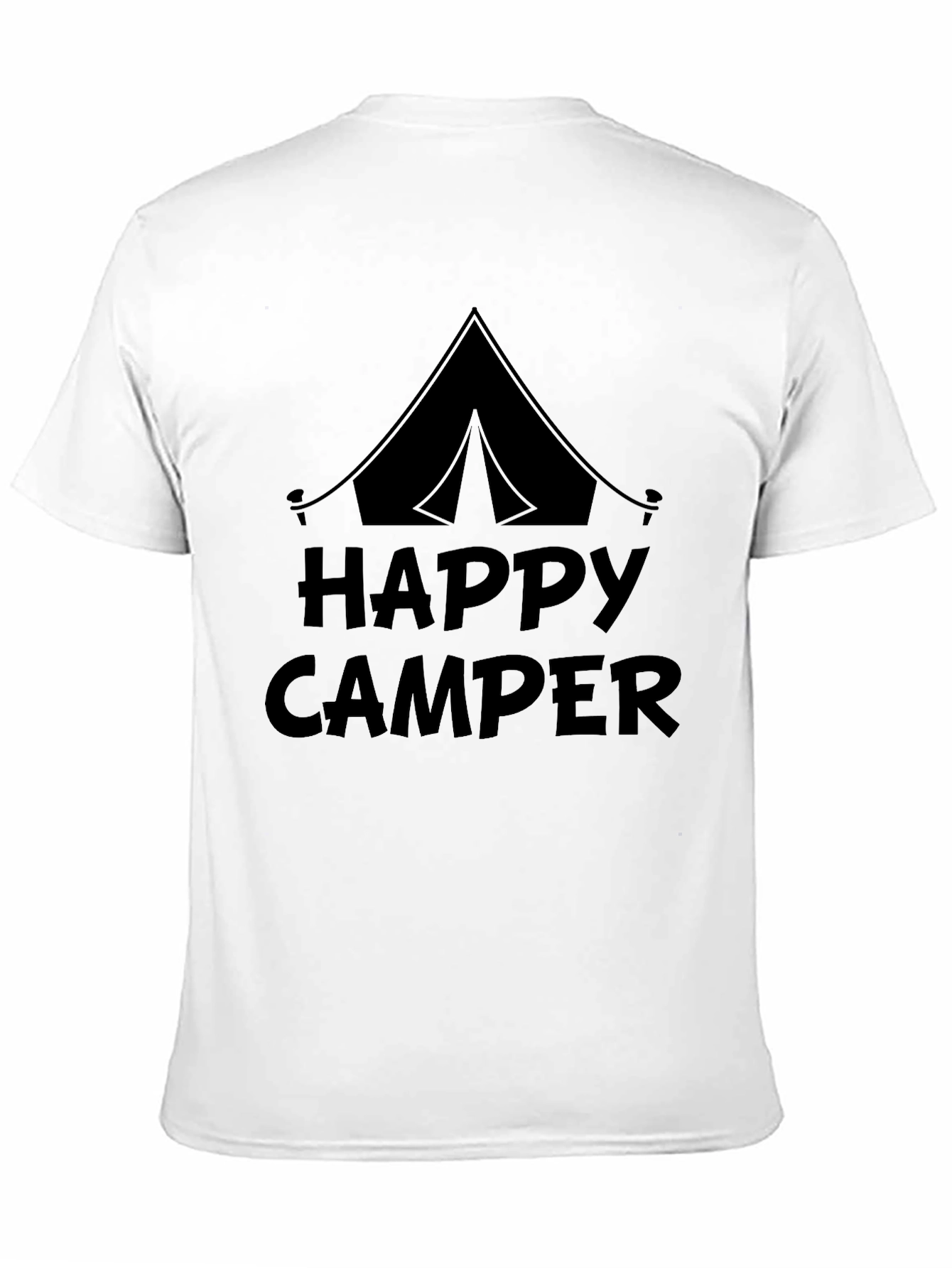 Happy Camper T-Shirt - Camping Adventure Tee