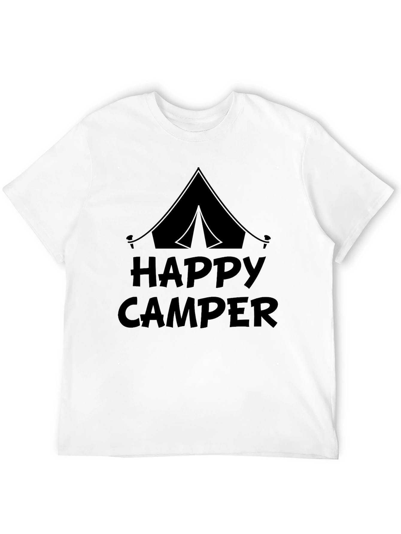Happy Camper T-Shirt - Camping Adventure Tee