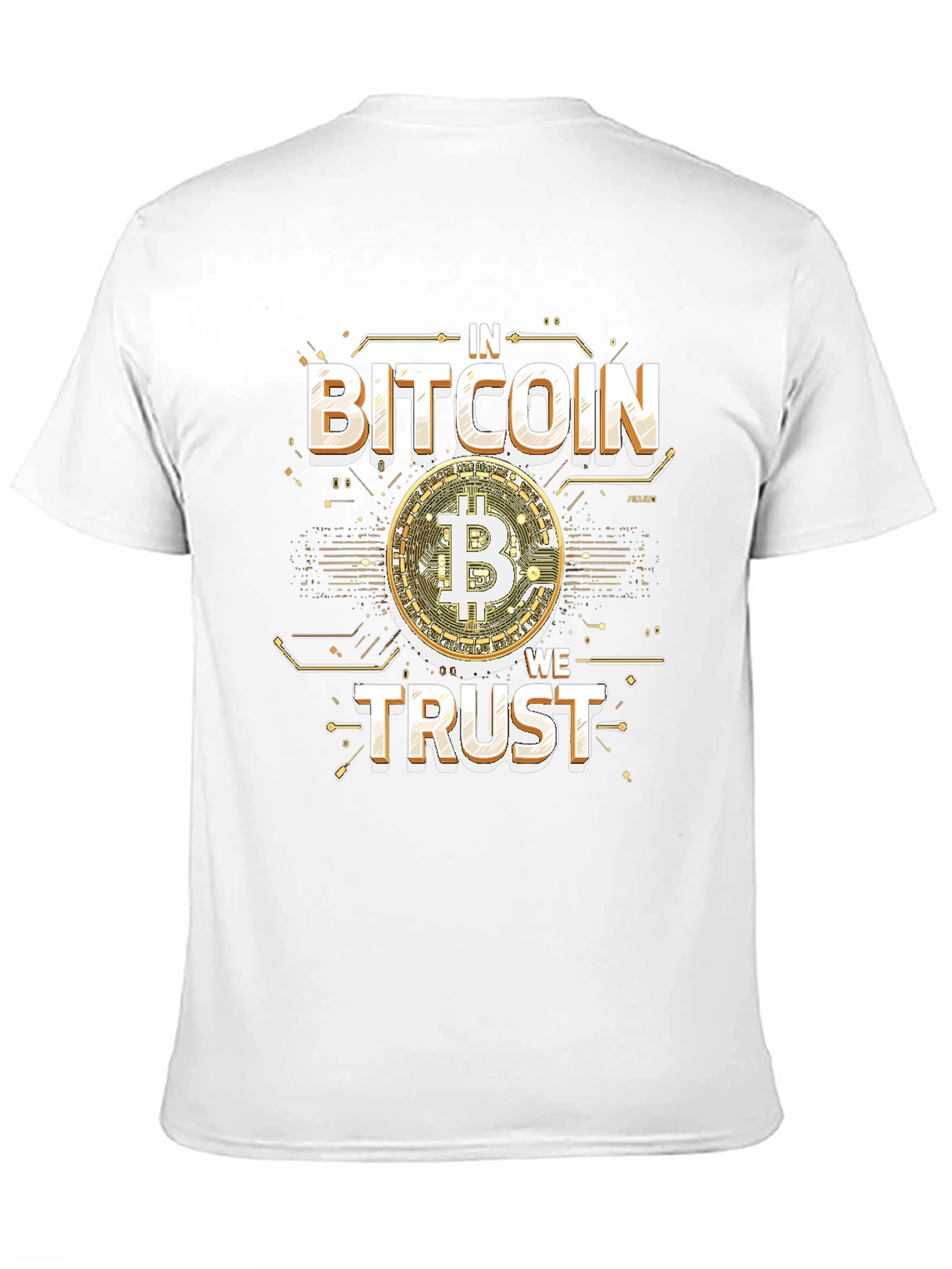 Bitcoin T-Shirt - Crypto In We Trust