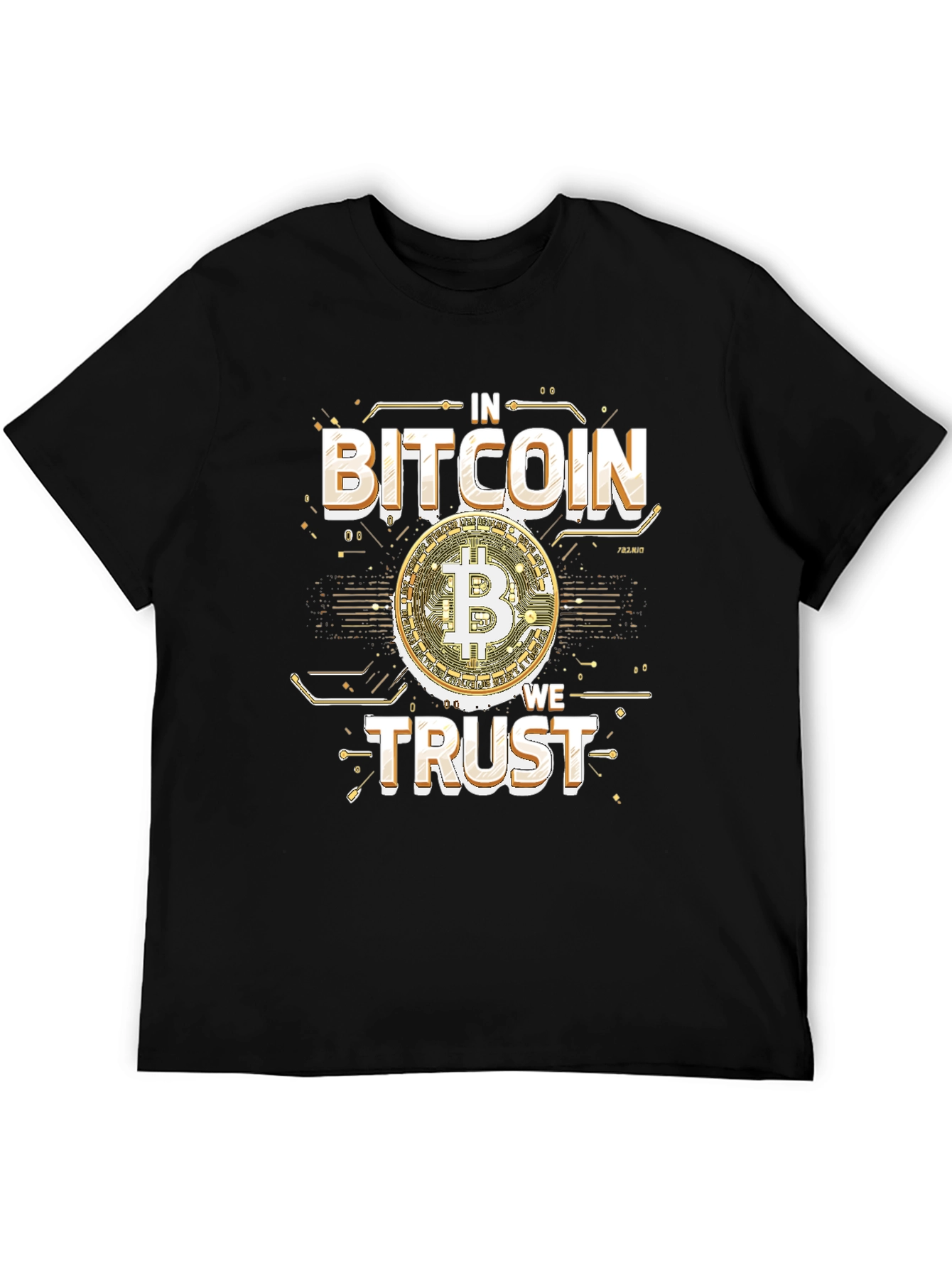 Bitcoin T-Shirt - Crypto In We Trust