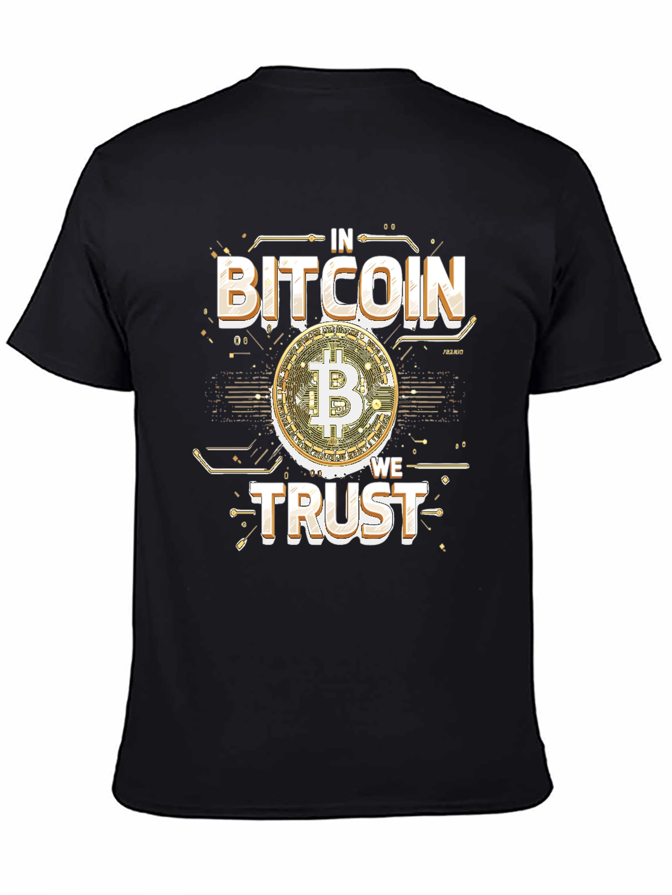 Bitcoin T-Shirt - Crypto In We Trust