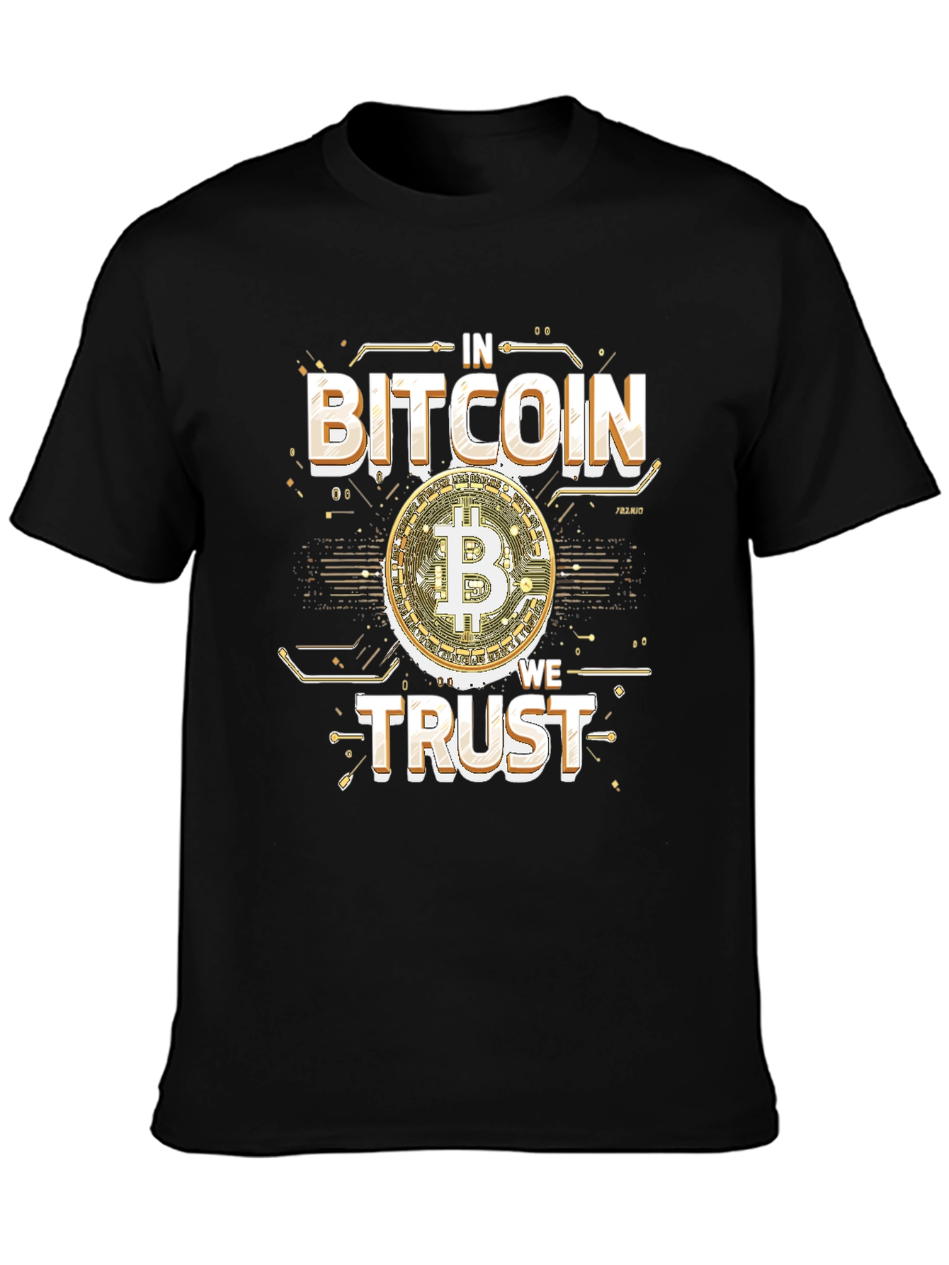 Bitcoin T-Shirt - Crypto In We Trust