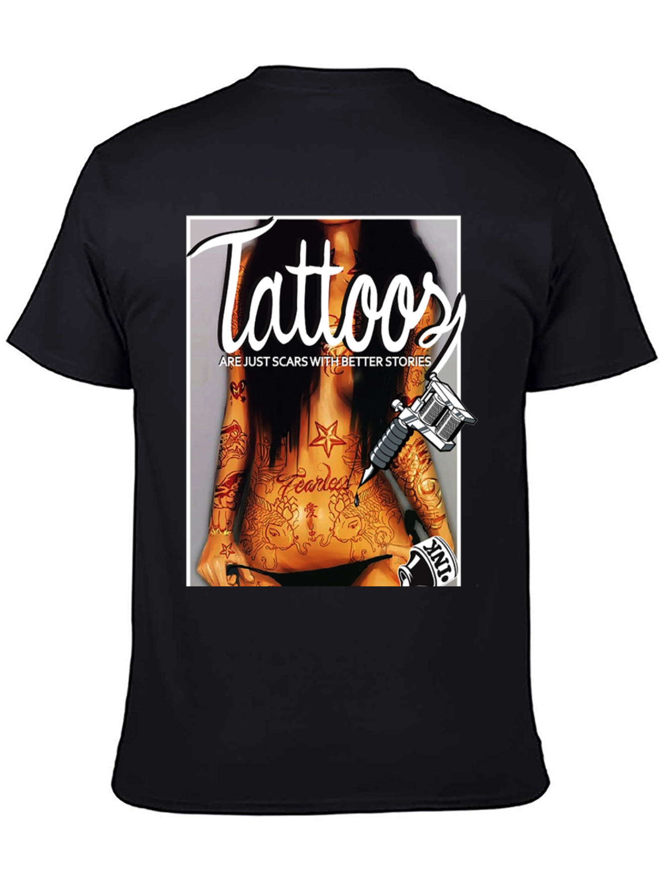 Tattoos Are Just Scars Tee