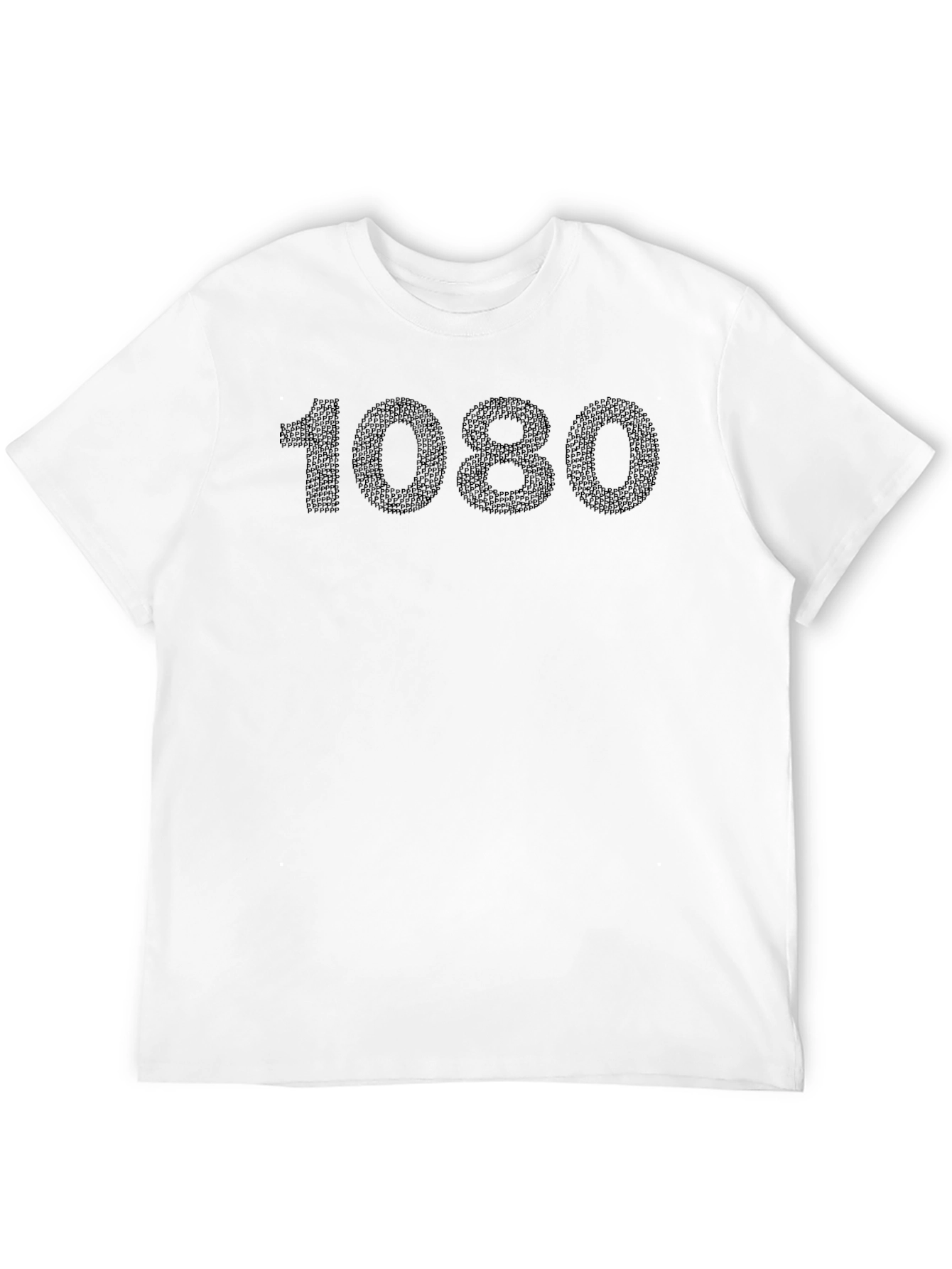 Black 1080 Graphic Tee - Stylish Casual Wear