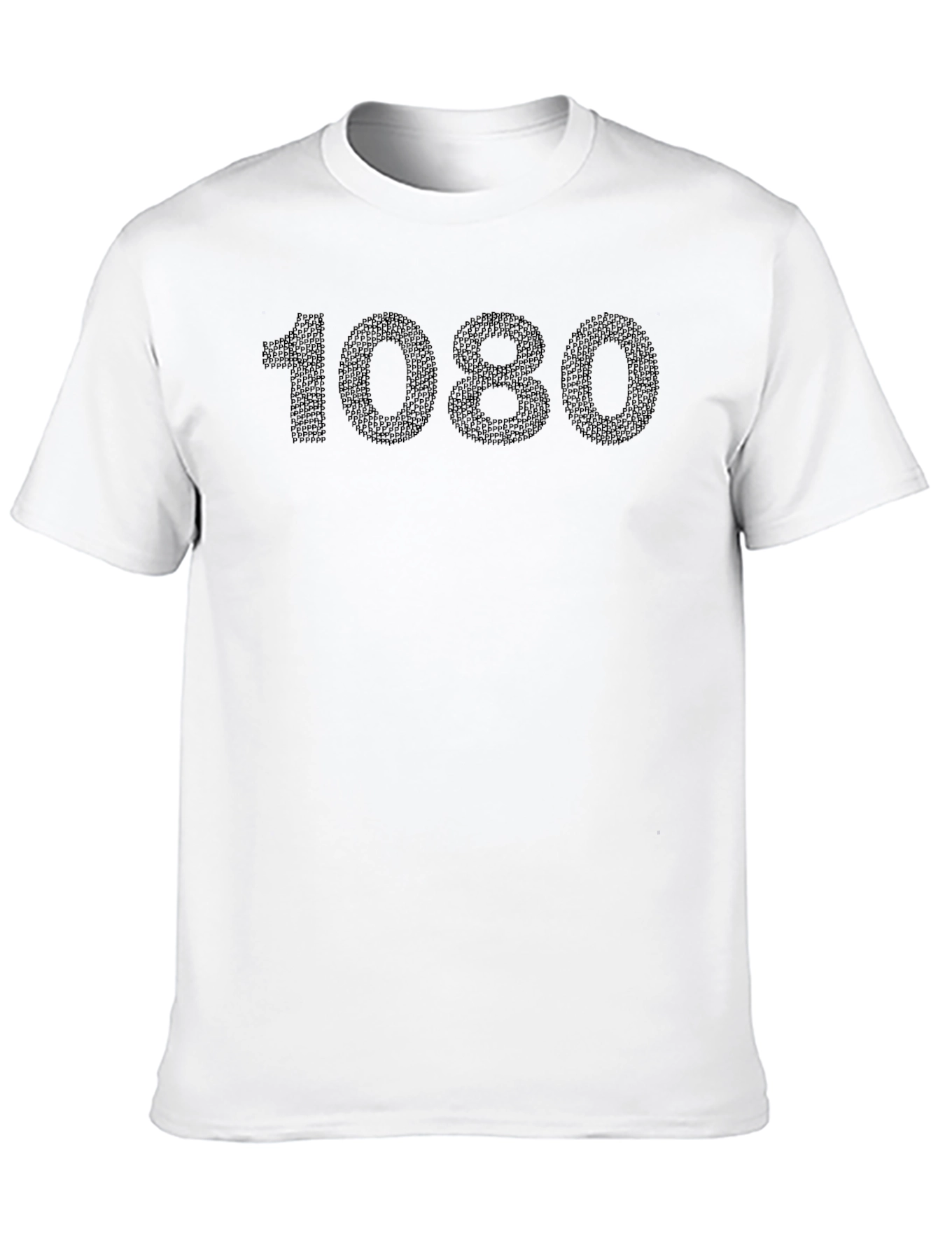 Black 1080 Graphic Tee - Stylish Casual Wear