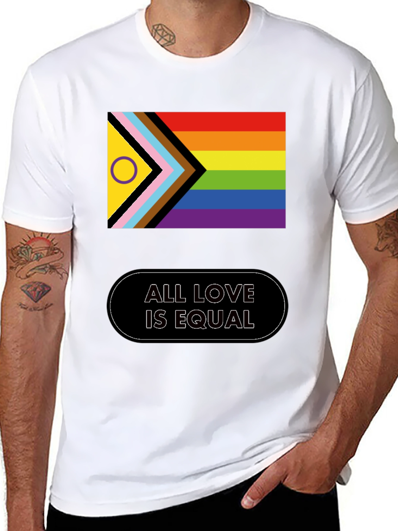 All Love Is Equal LGBTQ+ Pride T-Shirt