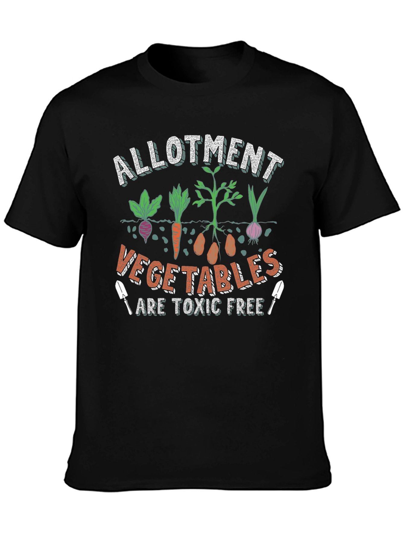 Allotment Vegetables Toxic Free T-Shirt