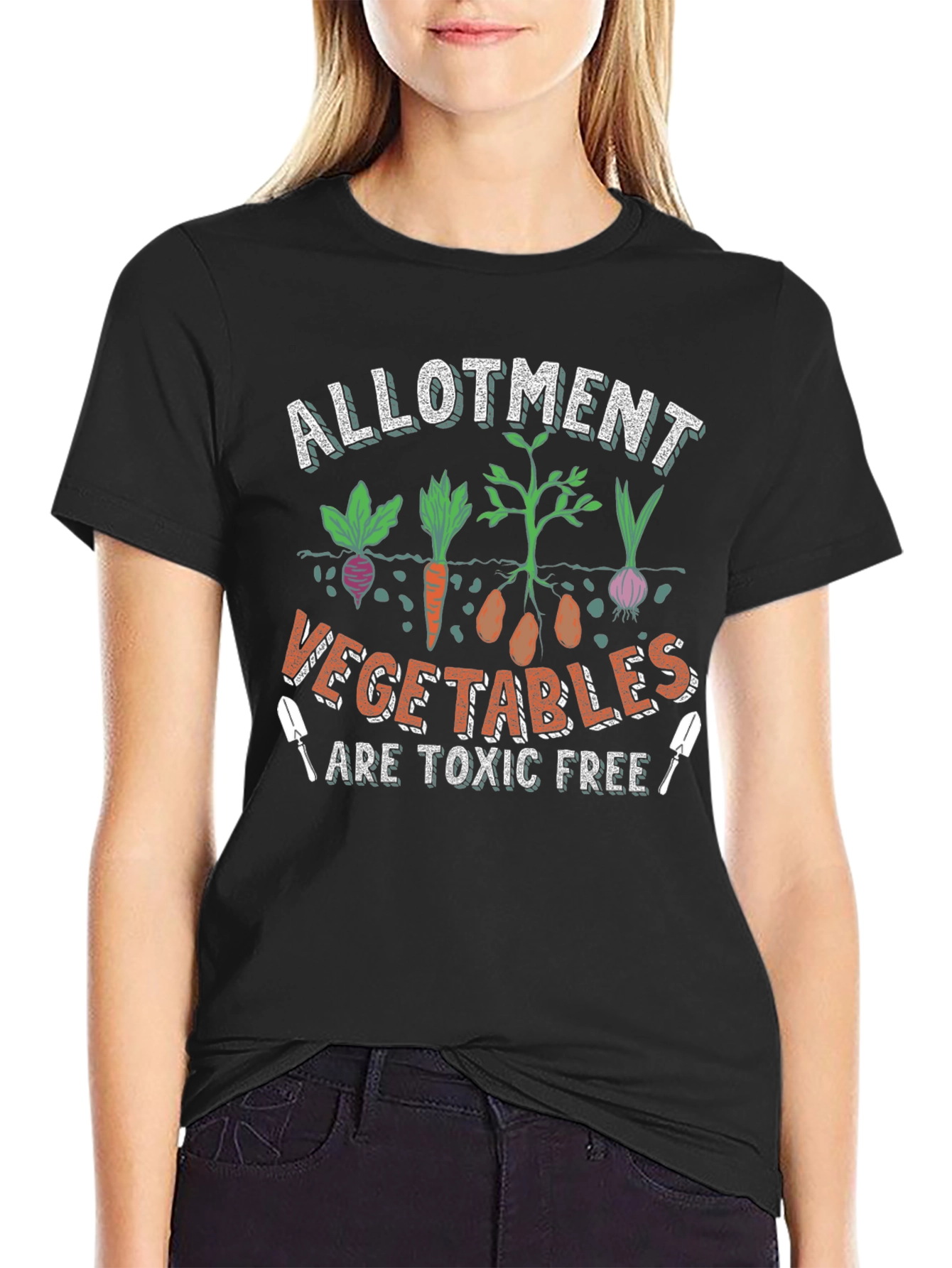 Allotment Vegetables Toxic Free T-Shirt