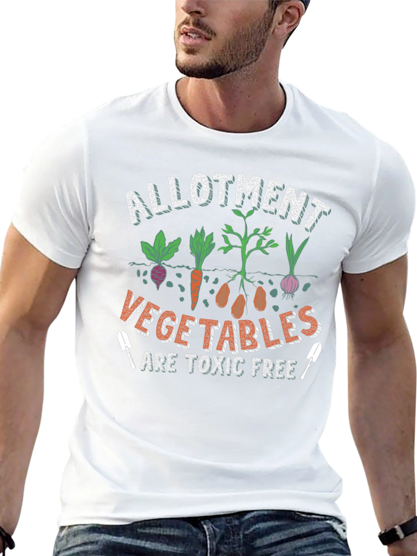 Allotment Vegetables Toxic Free T-Shirt