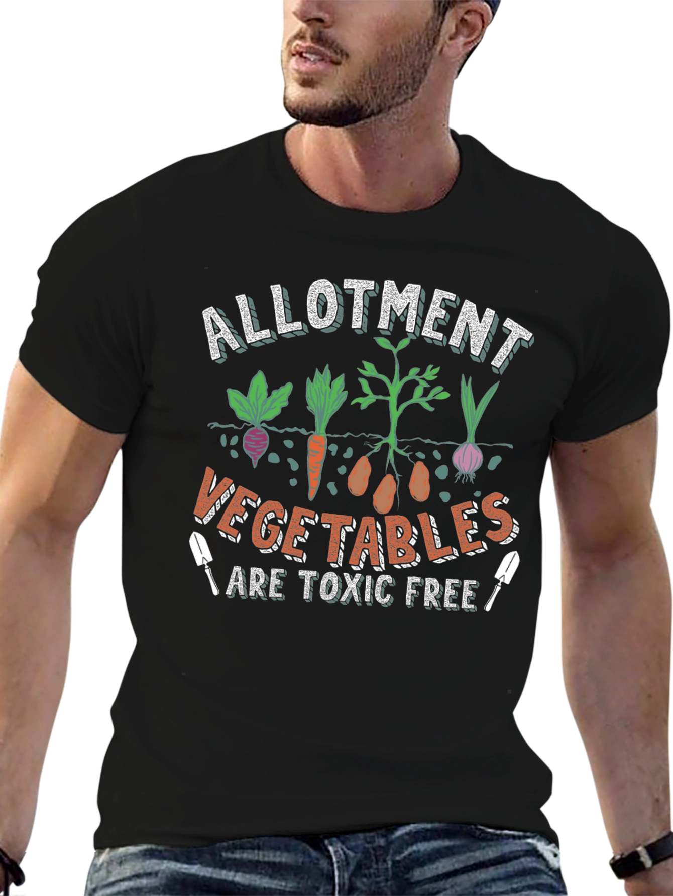 Allotment Vegetables Toxic Free T-Shirt