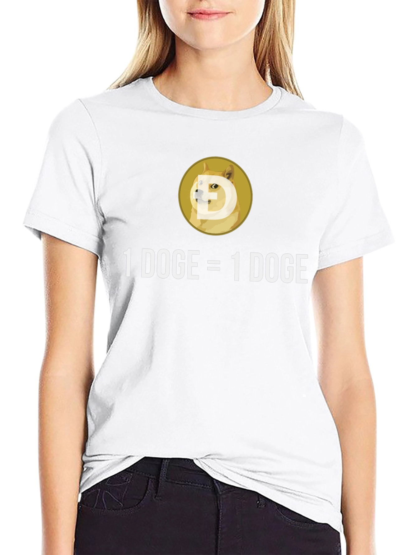 Doge Meme T-Shirt - 1 DOGE = 1 DOGE