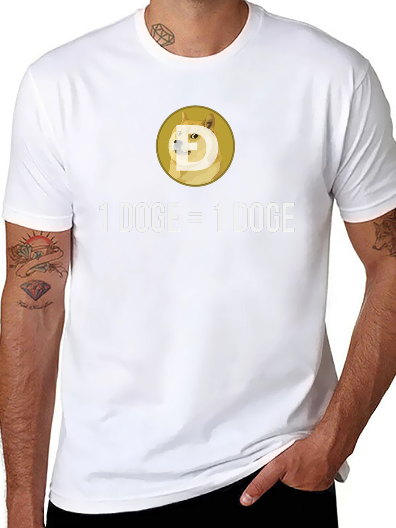 Doge Meme T-Shirt - 1 DOGE = 1 DOGE