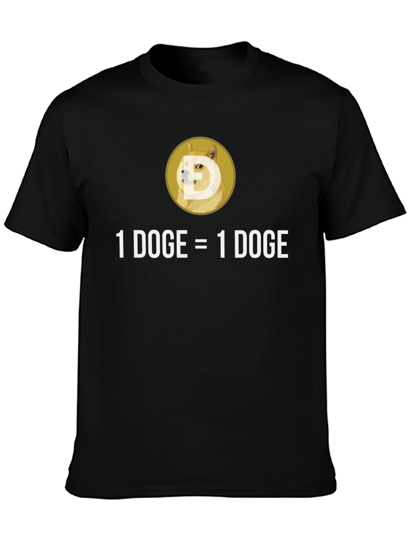 Doge Meme T-Shirt - 1 DOGE = 1 DOGE