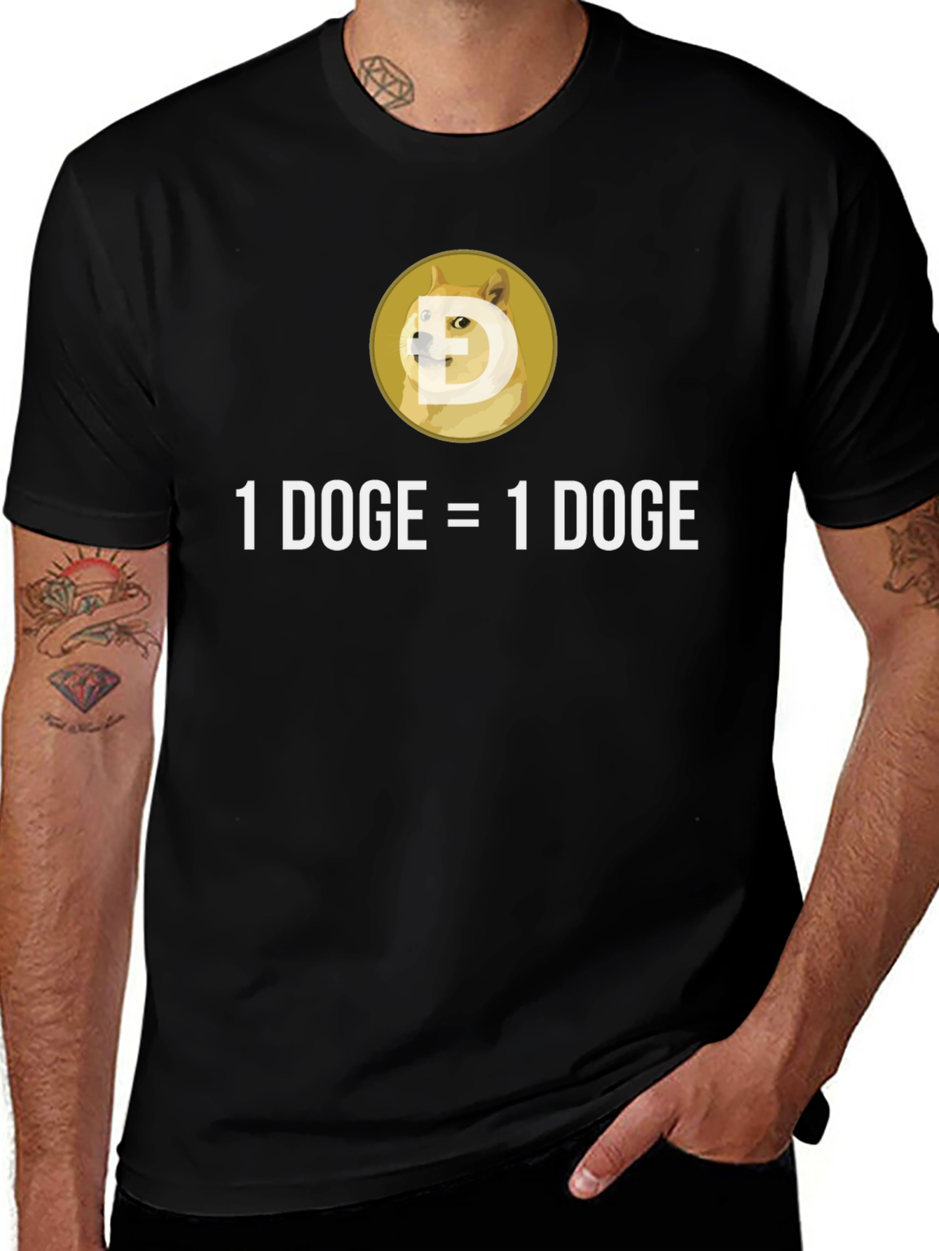 Doge Meme T-Shirt - 1 DOGE = 1 DOGE