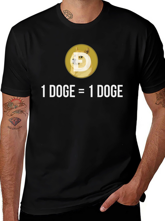 Doge Meme T-Shirt - 1 DOGE = 1 DOGE