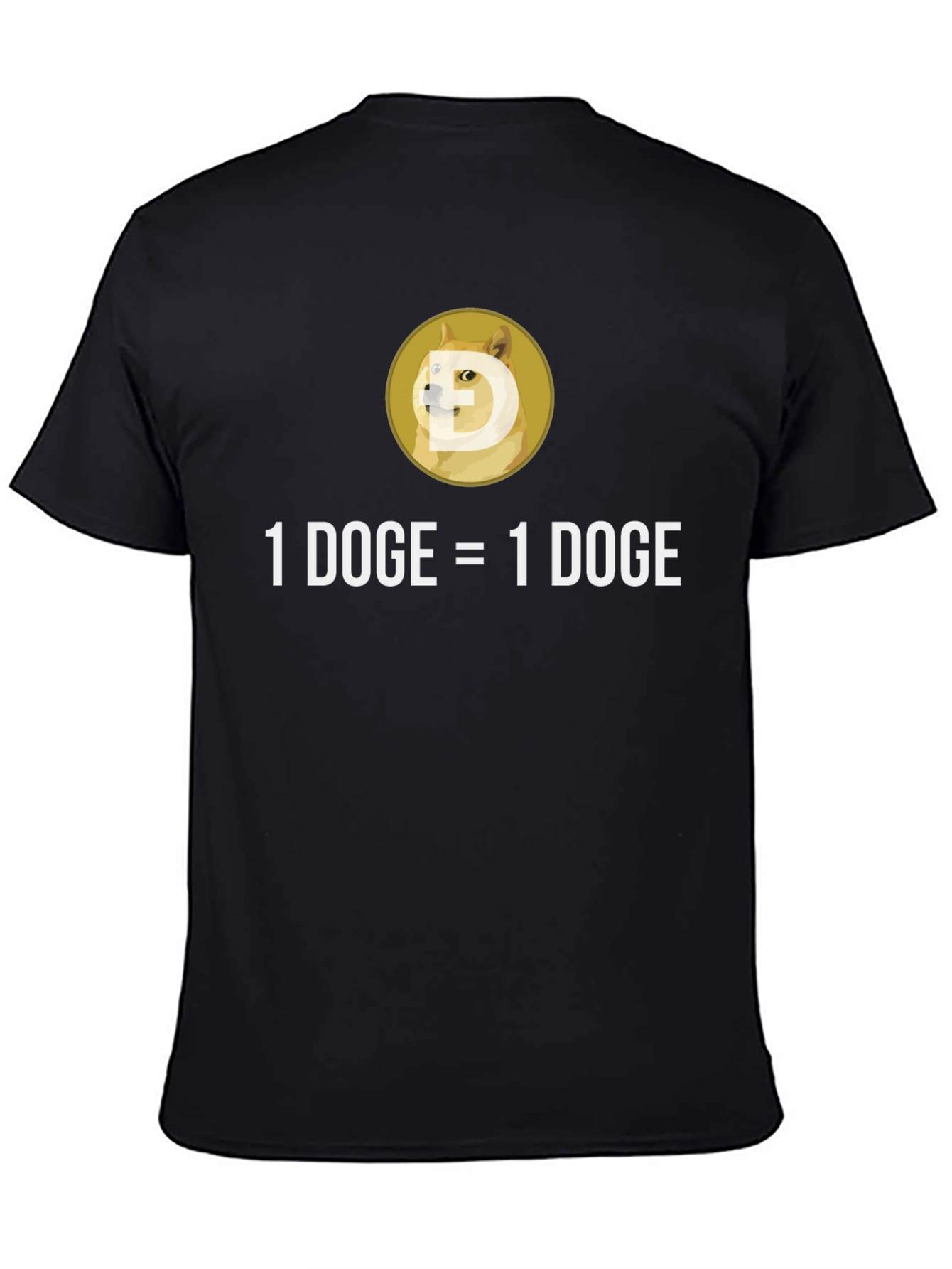 Doge Meme T-Shirt - 1 DOGE = 1 DOGE