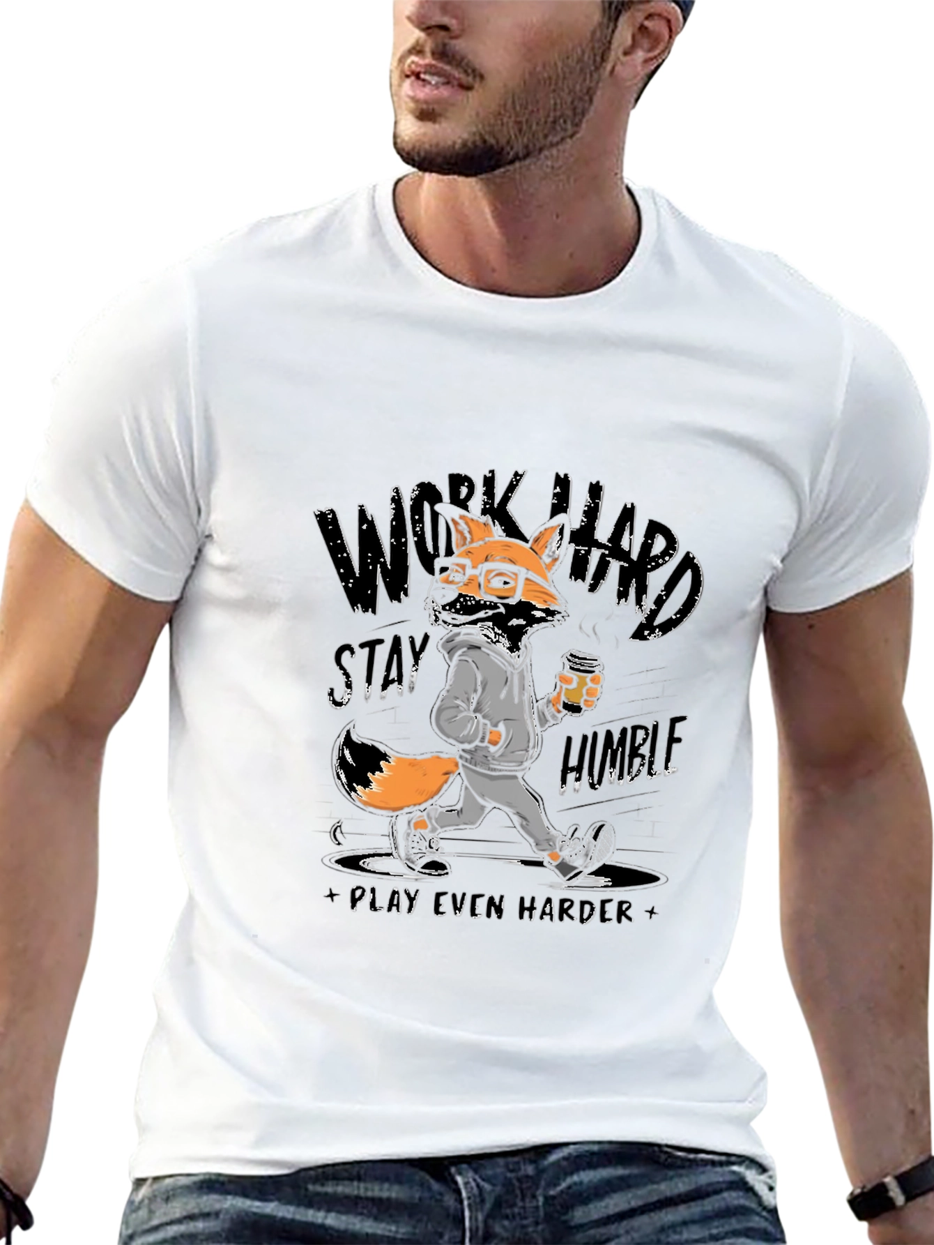 Work Hard Stay Humble Graphic T-Shirt