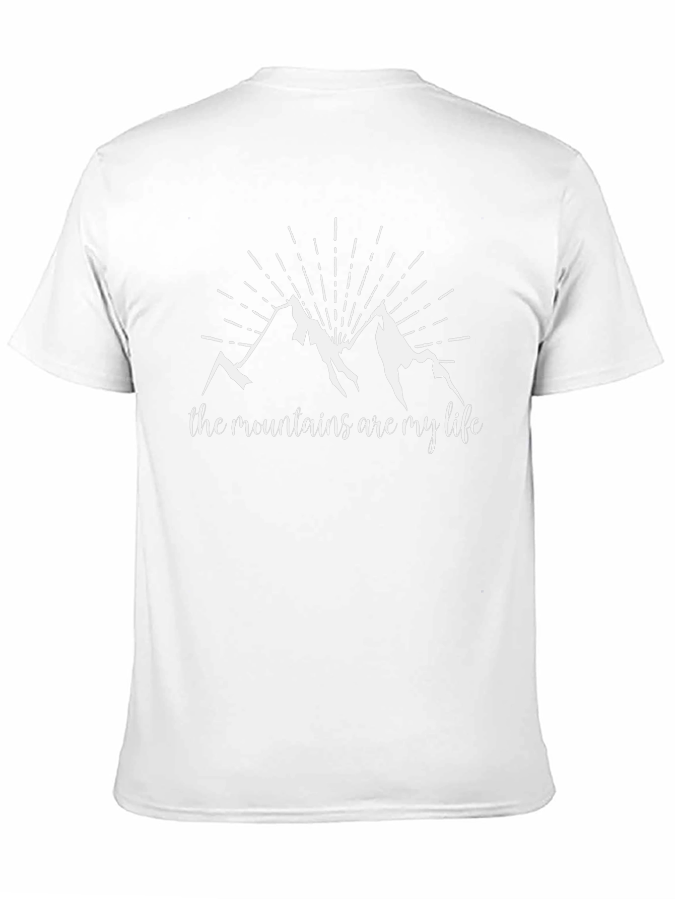 Mountains Are My Life Graphic Tee