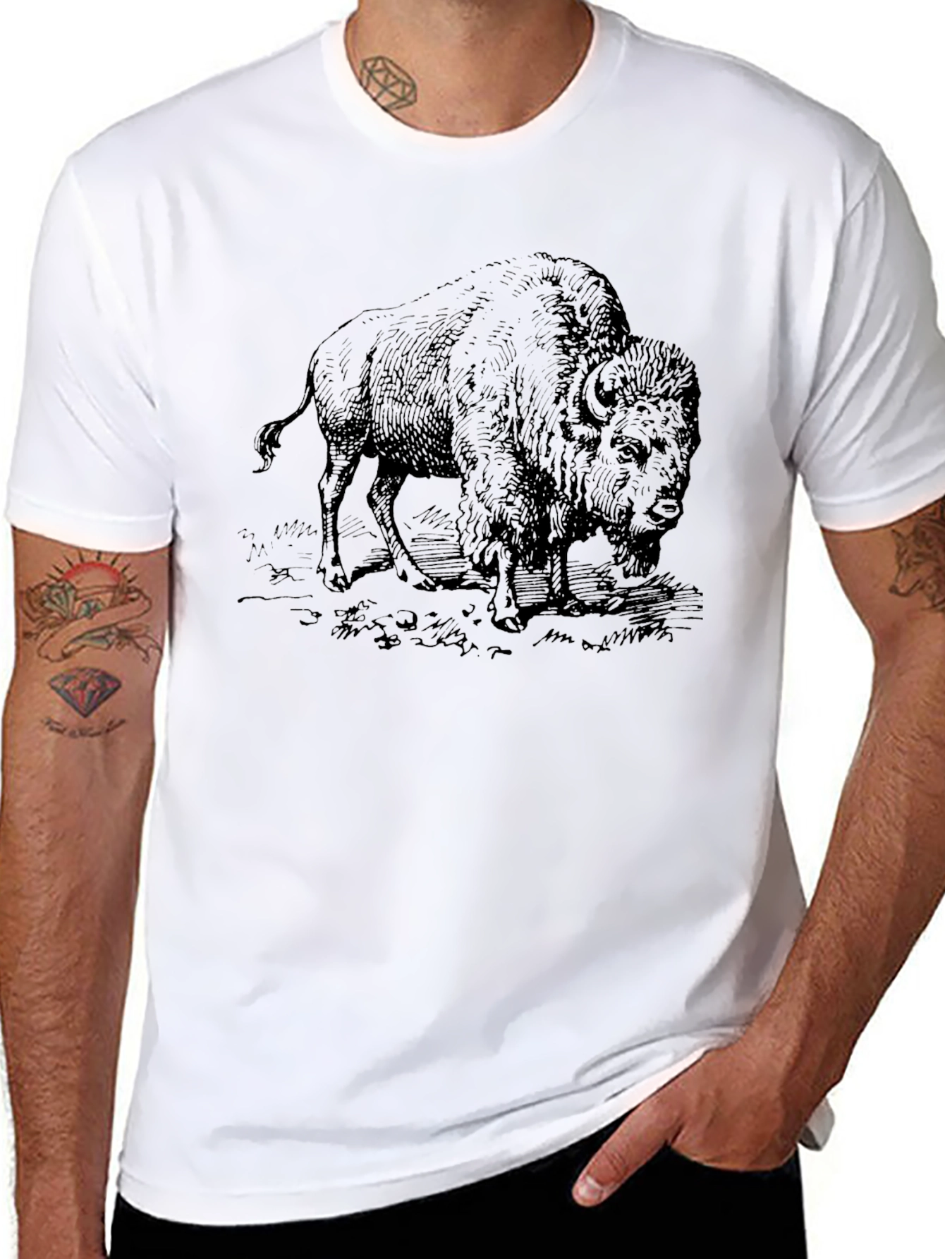 Black Bison Graphic Tee