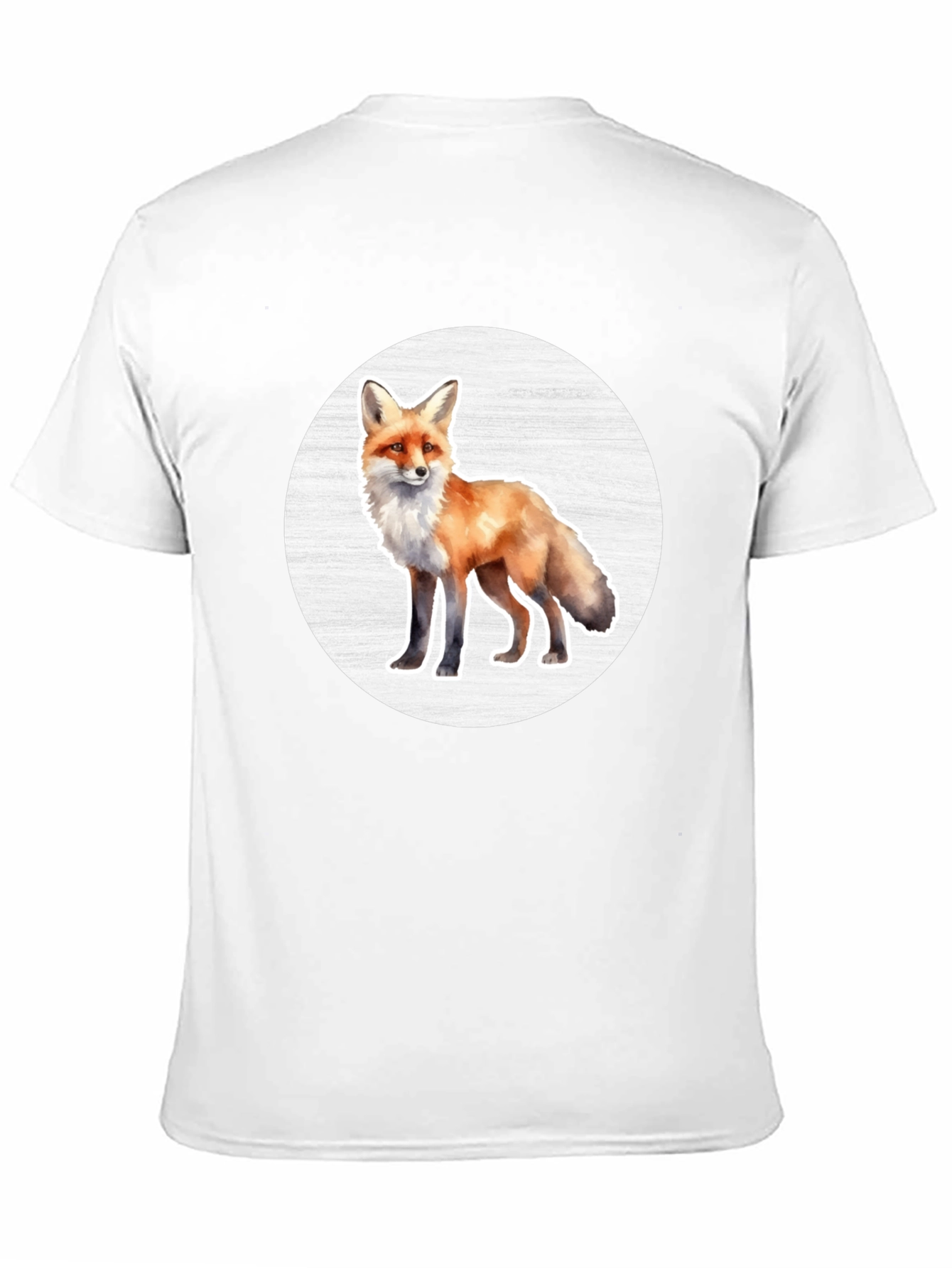 Fox Graphic Tee - Black Unisex T-Shirt