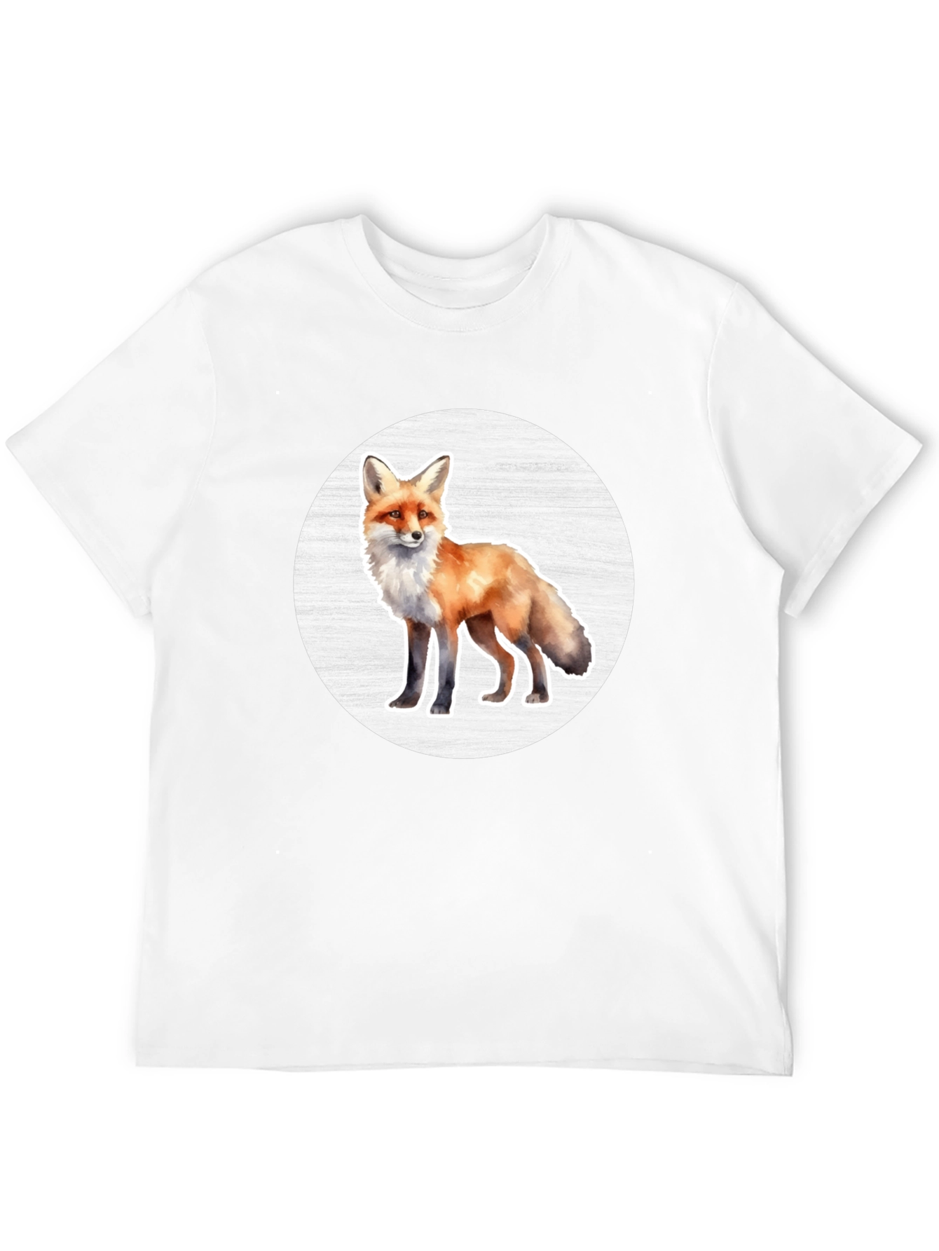 Fox Graphic Tee - Black Unisex T-Shirt