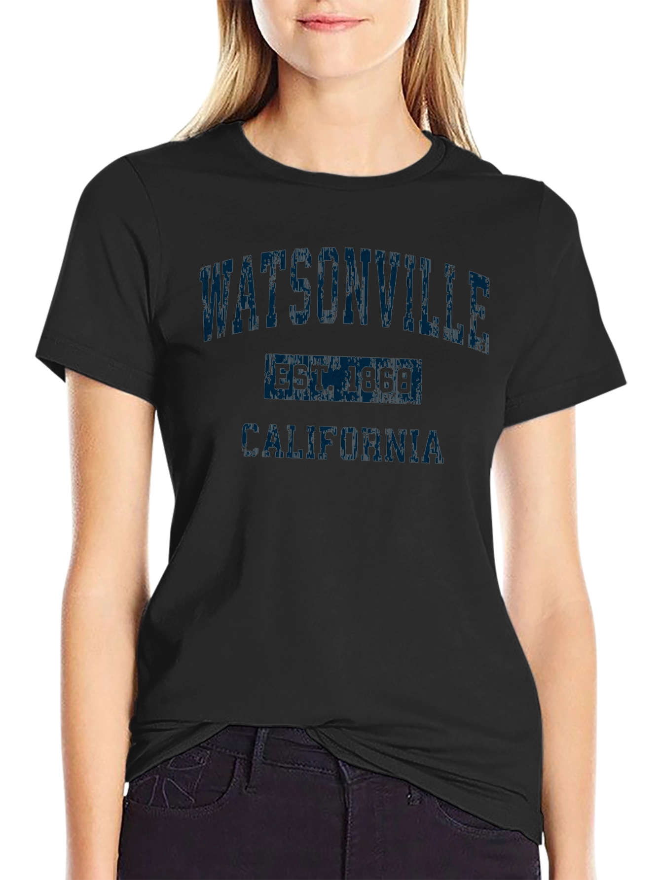 Watsonville CA Retro Graphic T-Shirt