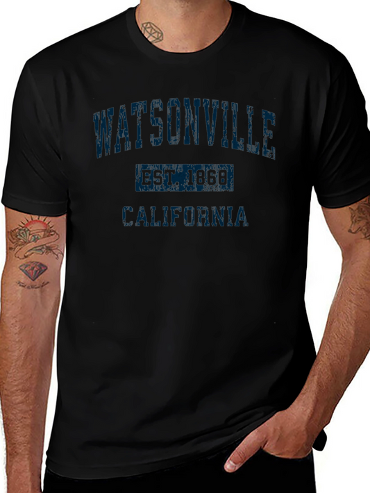 Watsonville CA Retro Graphic T-Shirt