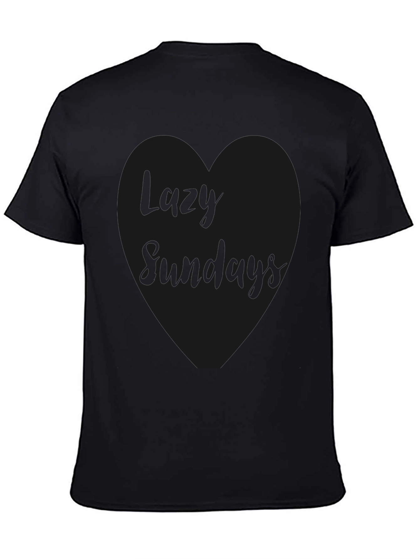 Lazy Sundays Graphic Tee - Relaxed Comfort