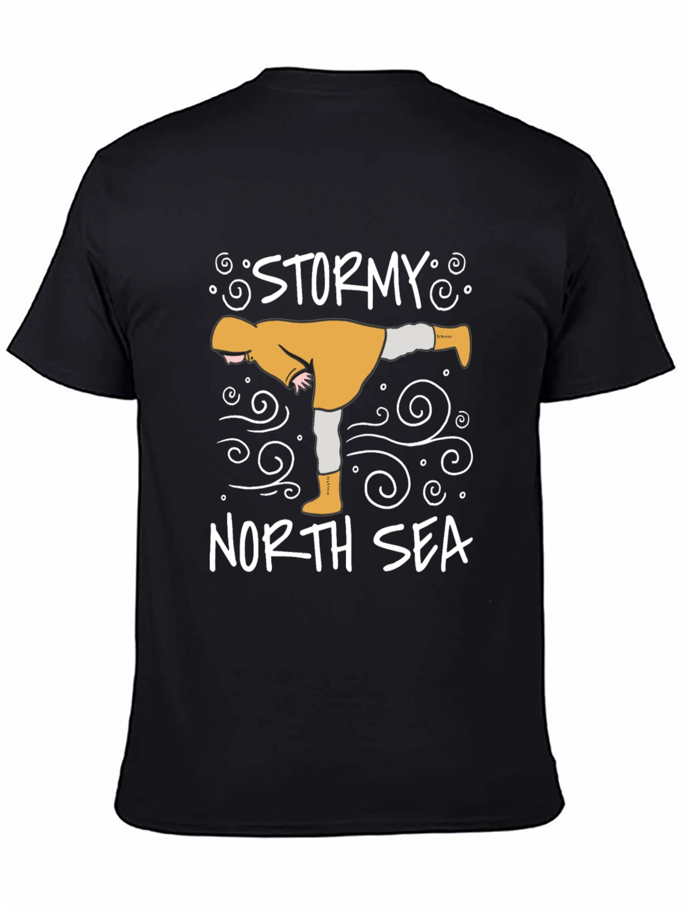 Stormy North Sea Graphic T-Shirt
