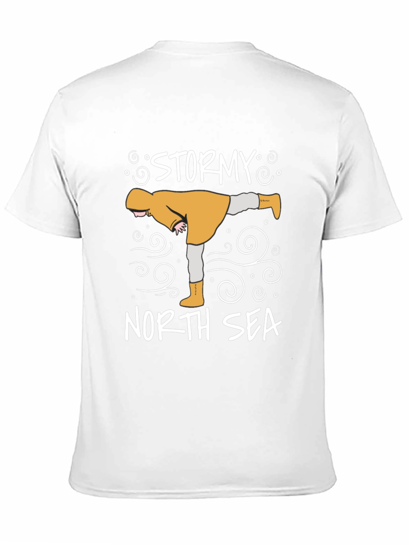 Stormy North Sea Graphic T-Shirt