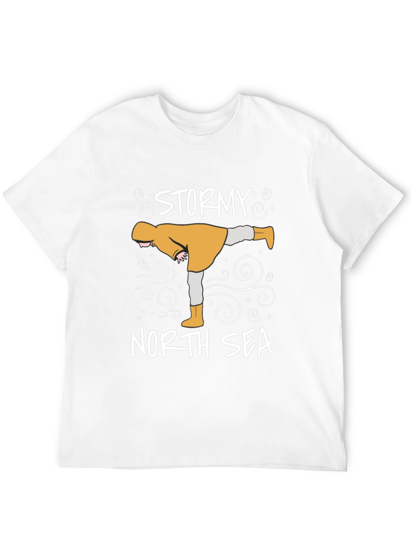 Stormy North Sea Graphic T-Shirt