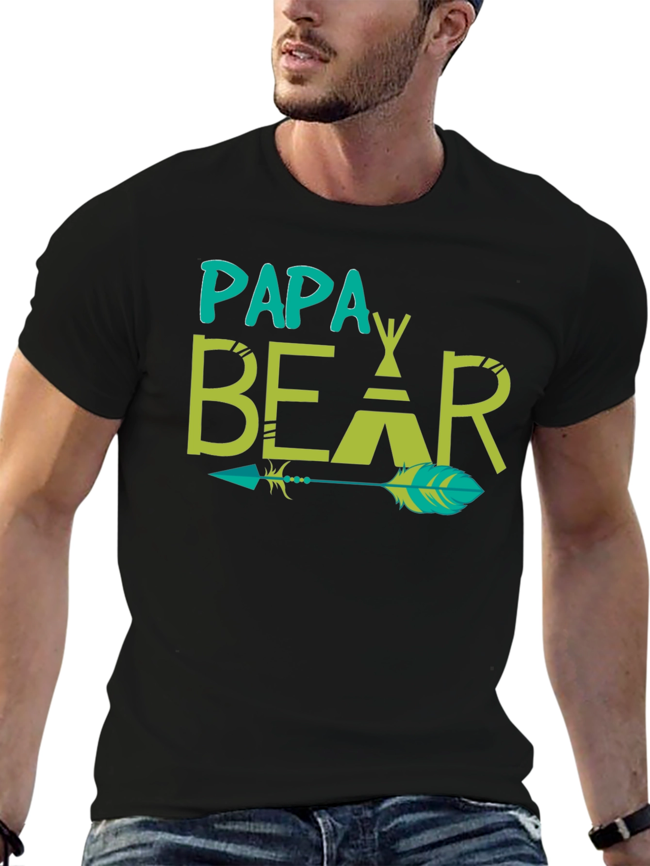 Papa Bear Tee - Fathers Day