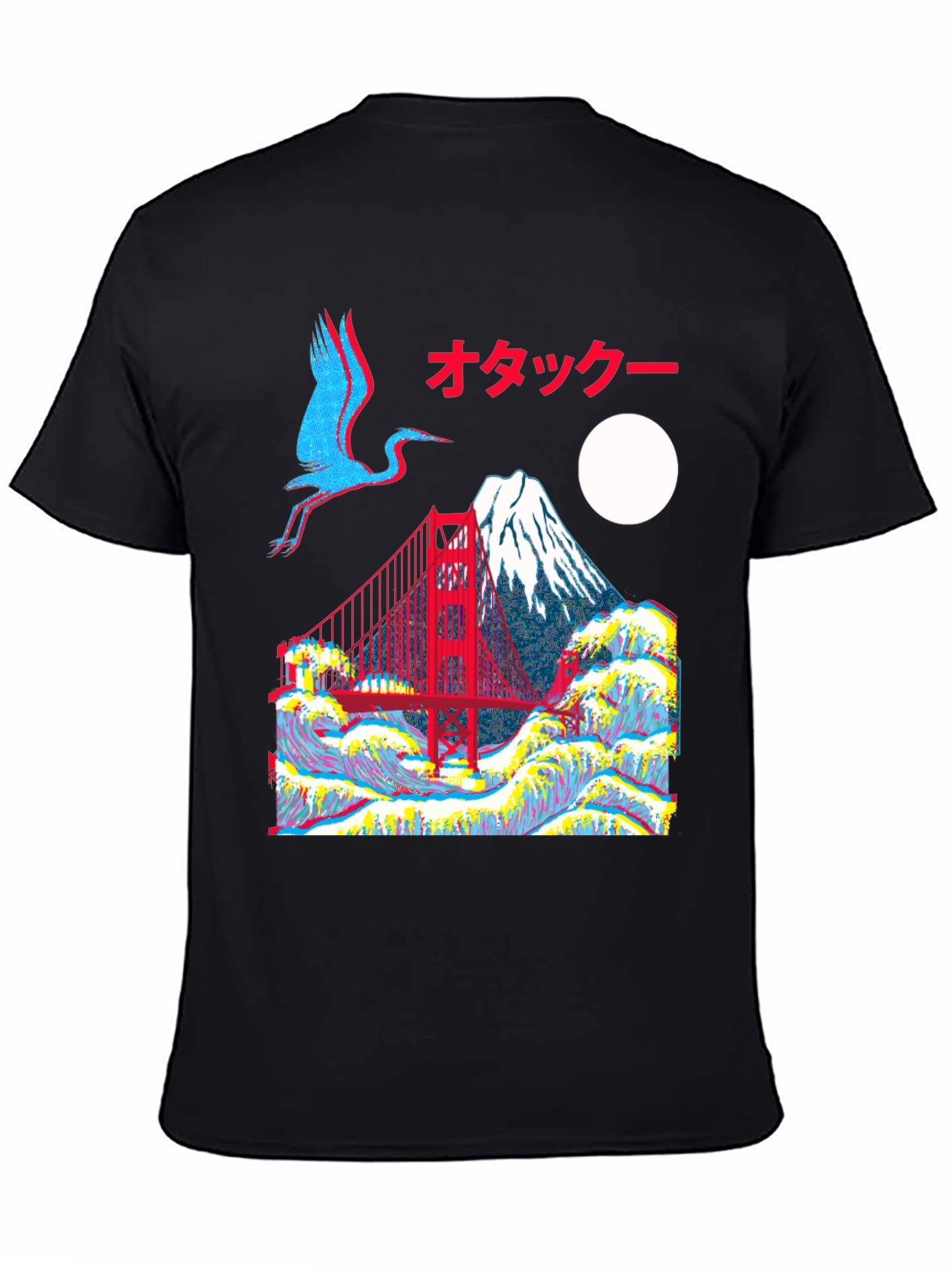 Japanese Otaku Bridge T-Shirt