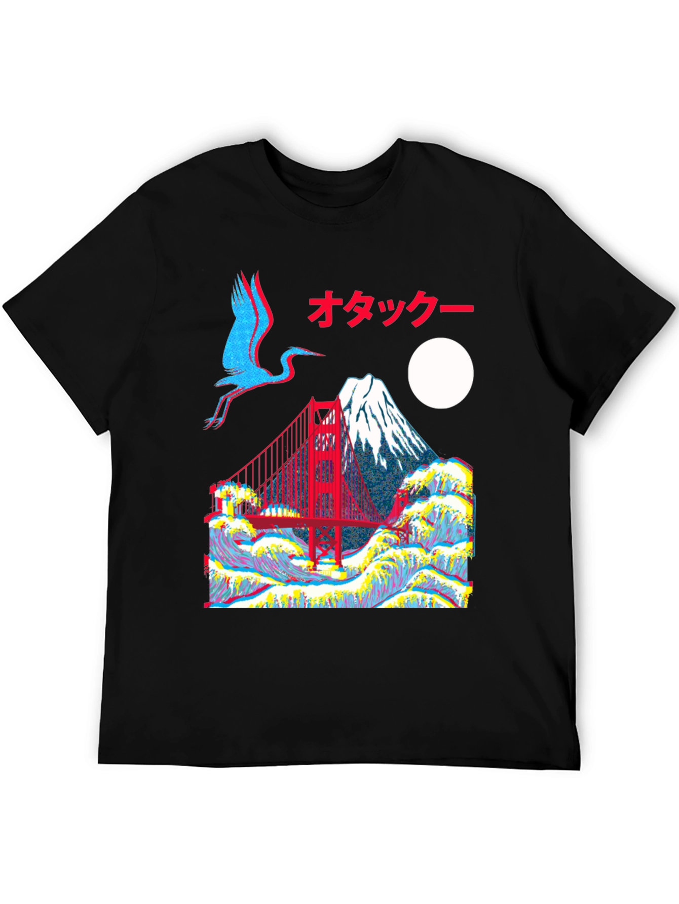 Japanese Otaku Bridge T-Shirt