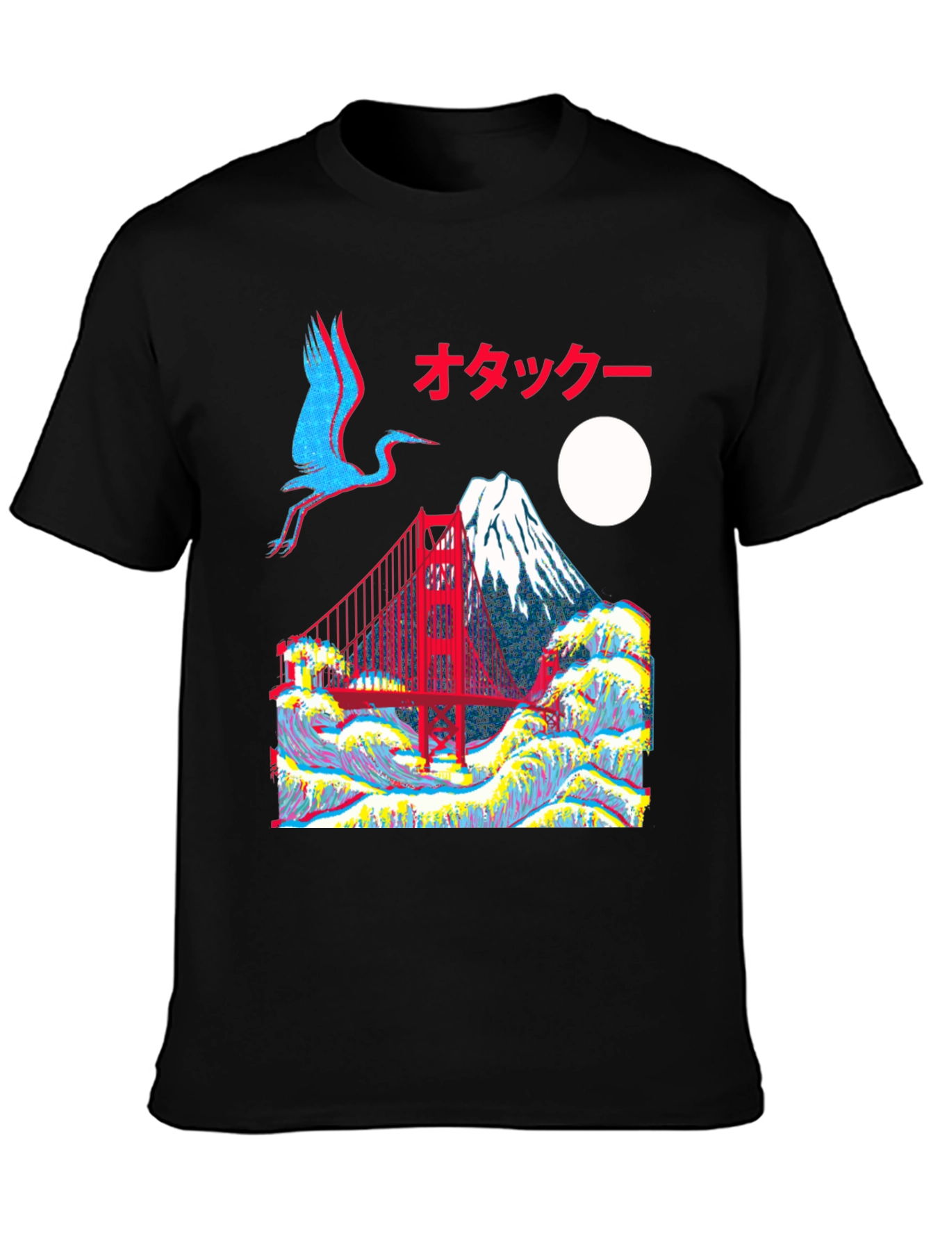 Japanese Otaku Bridge T-Shirt