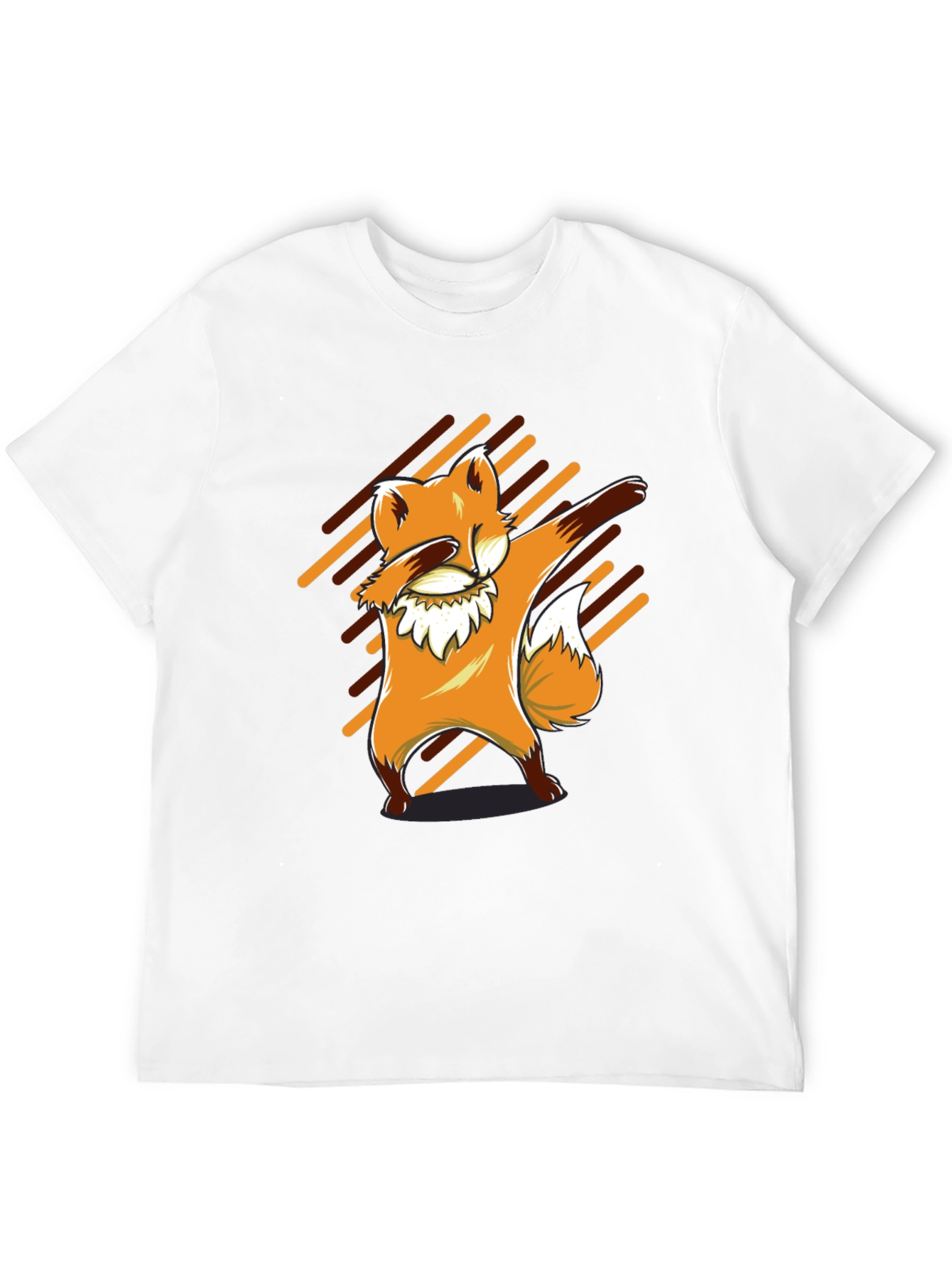 Dabbing Fox Graphic Tee - Unique Animal Design