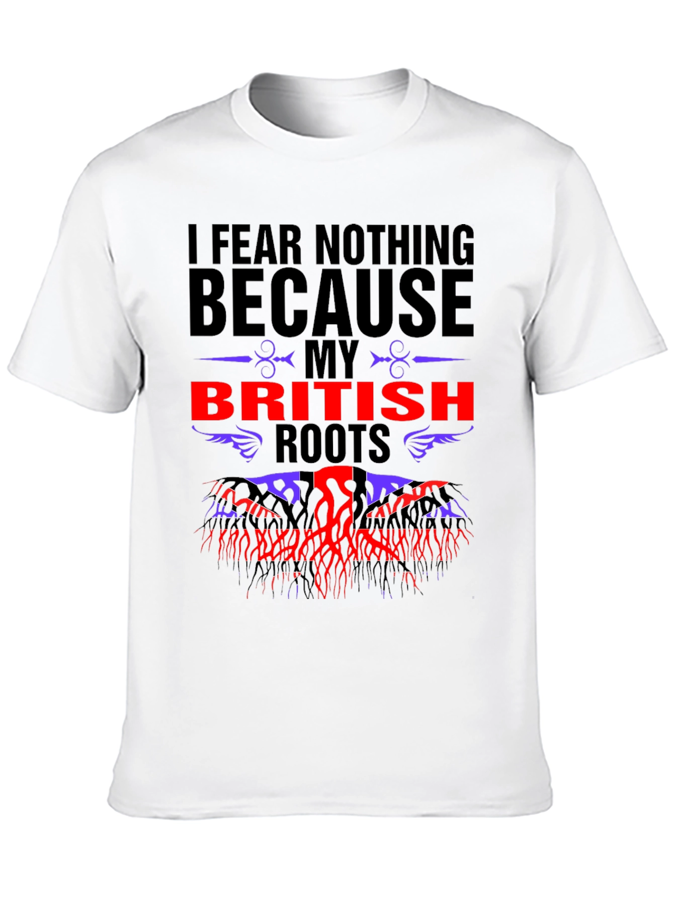 British Roots Graphic Tee - Fear Nothing