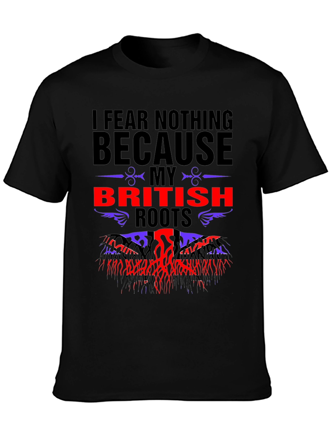 British Roots Graphic Tee - Fear Nothing