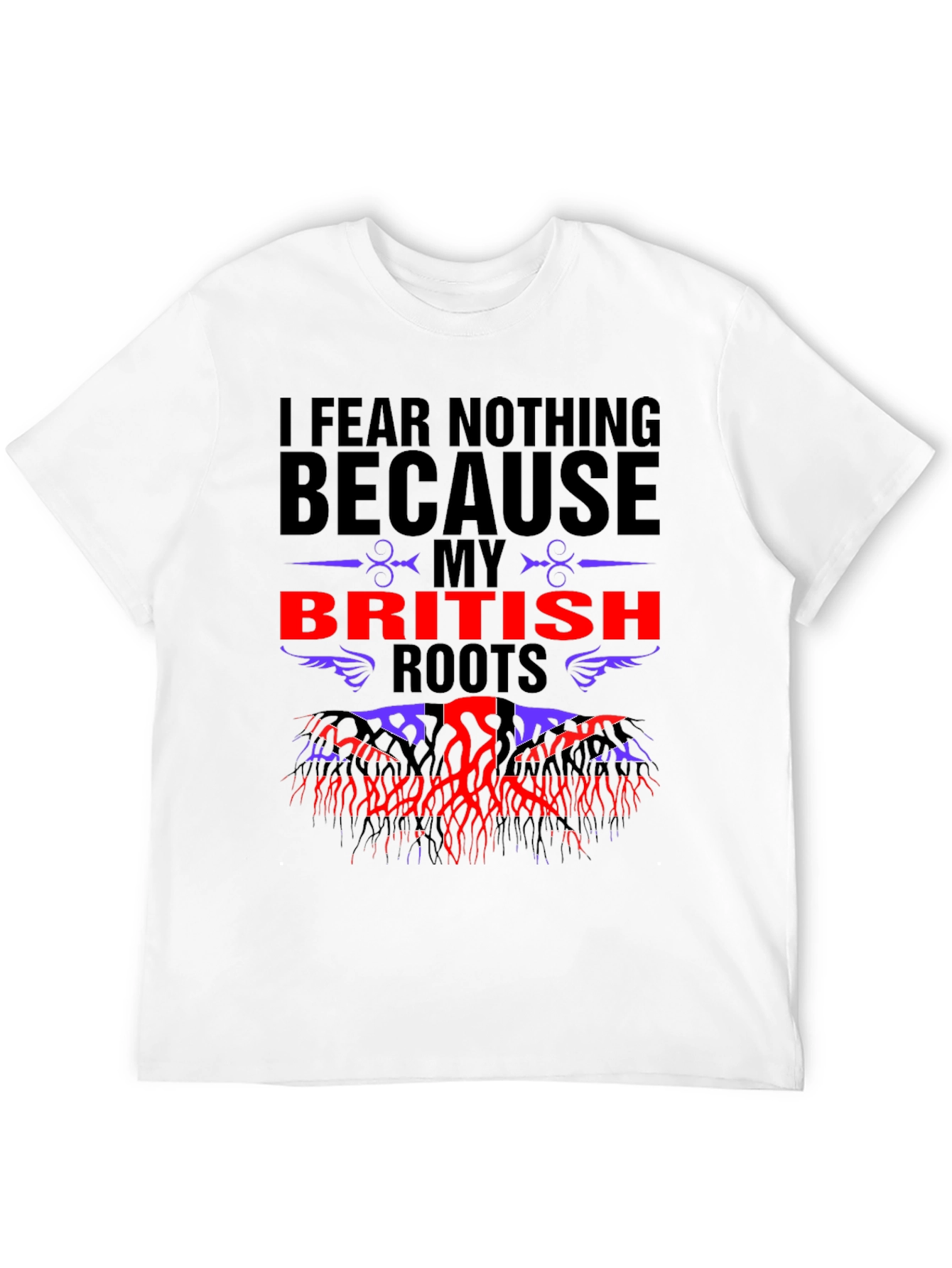 British Roots Graphic Tee - Fear Nothing