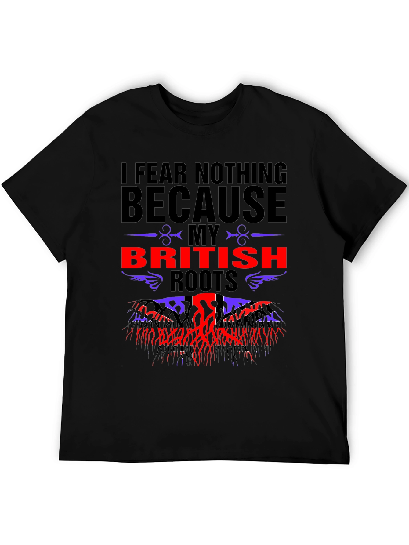 British Roots Graphic Tee - Fear Nothing