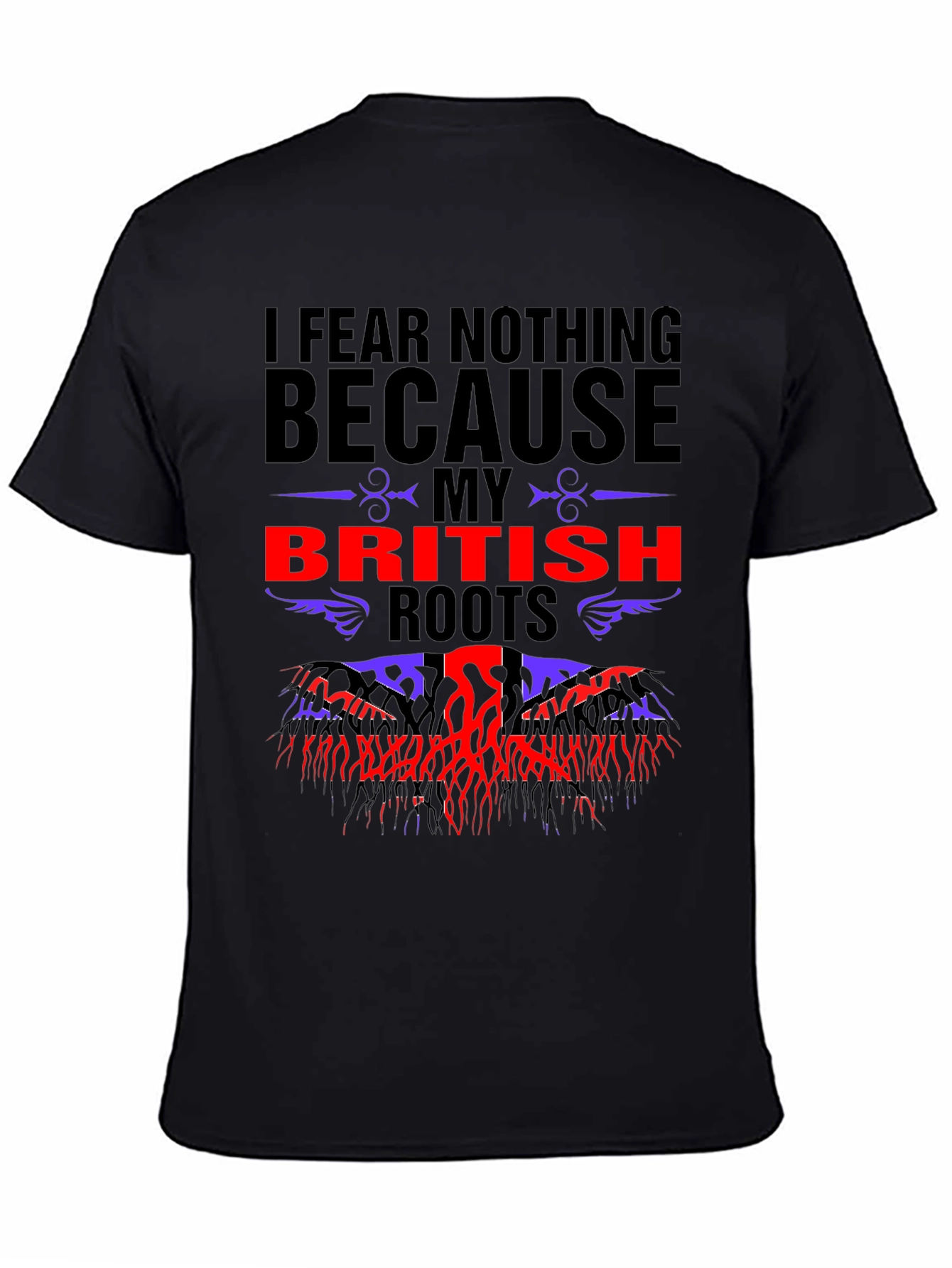 British Roots Graphic Tee - Fear Nothing