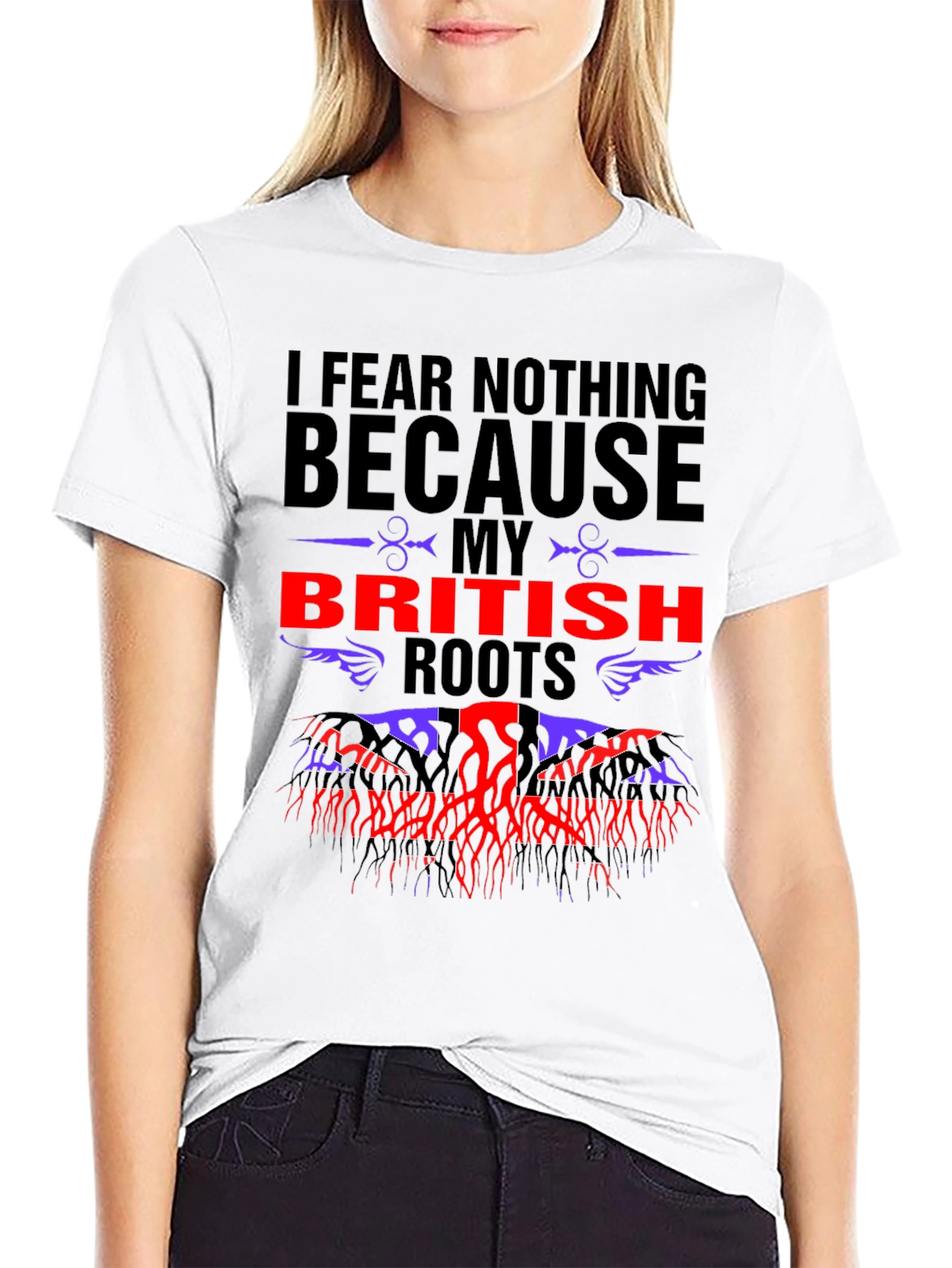 British Roots Graphic Tee - Fear Nothing