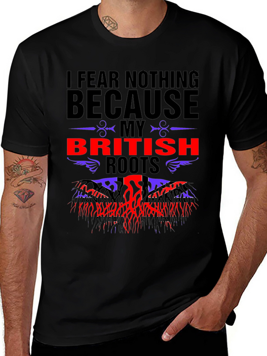 British Roots Graphic Tee - Fear Nothing